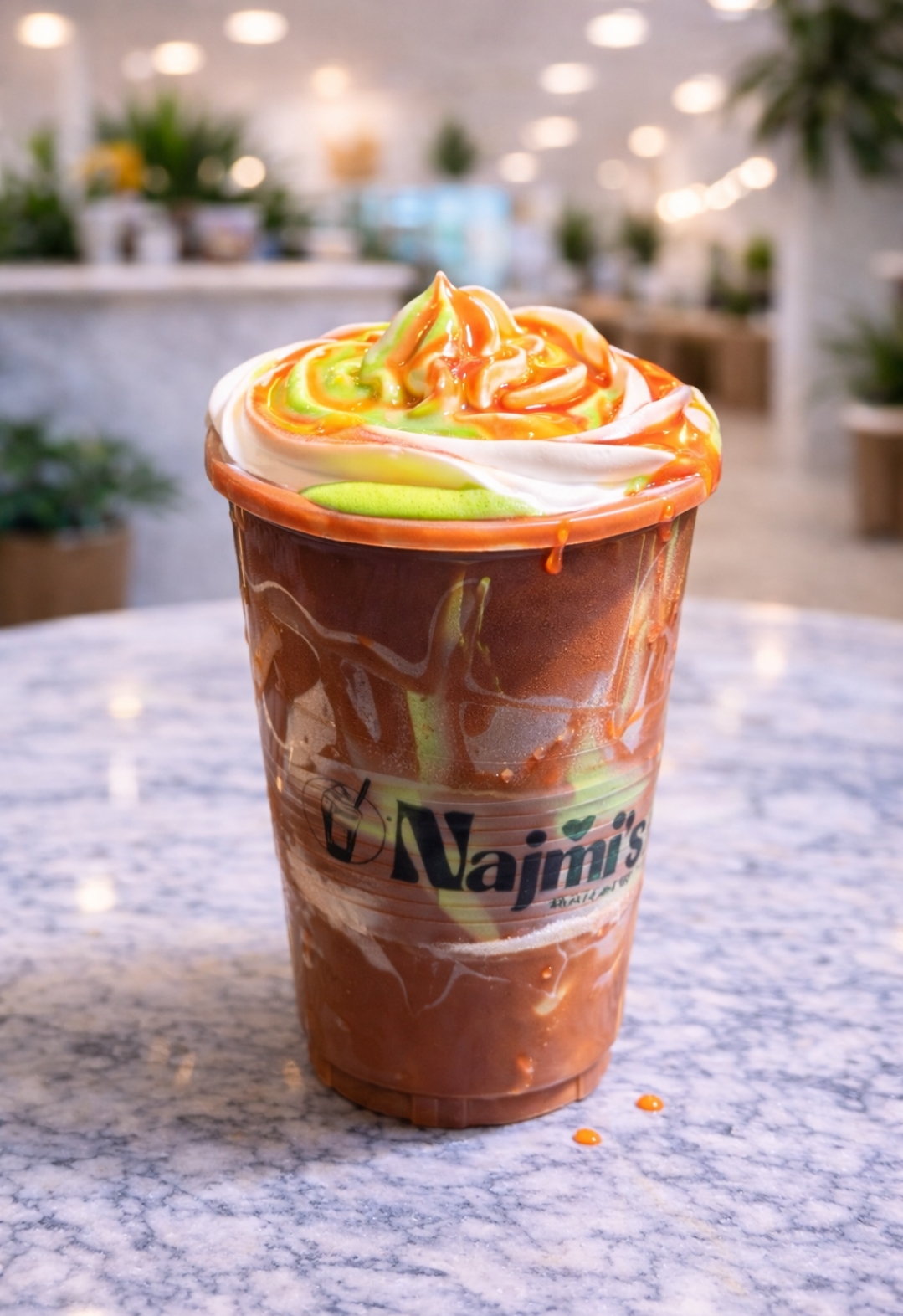 Pistachio Cracking Shake