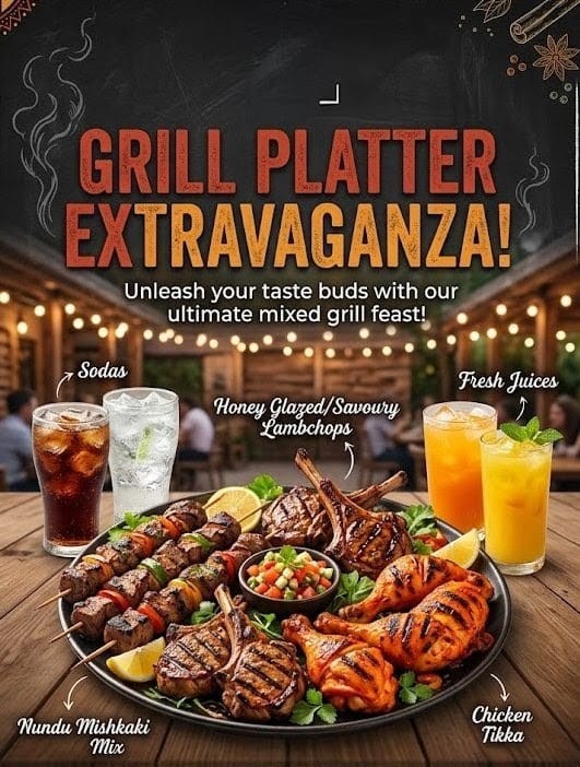 Medium Grill Platter Extravaganza