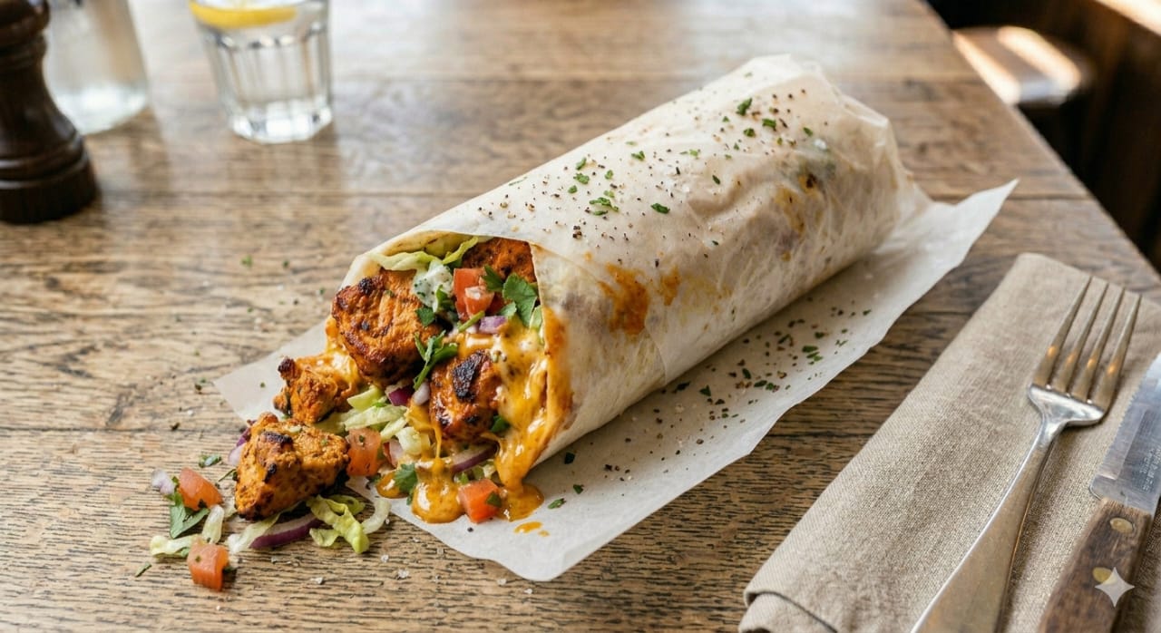 Peri Peri Cheese Shawarma