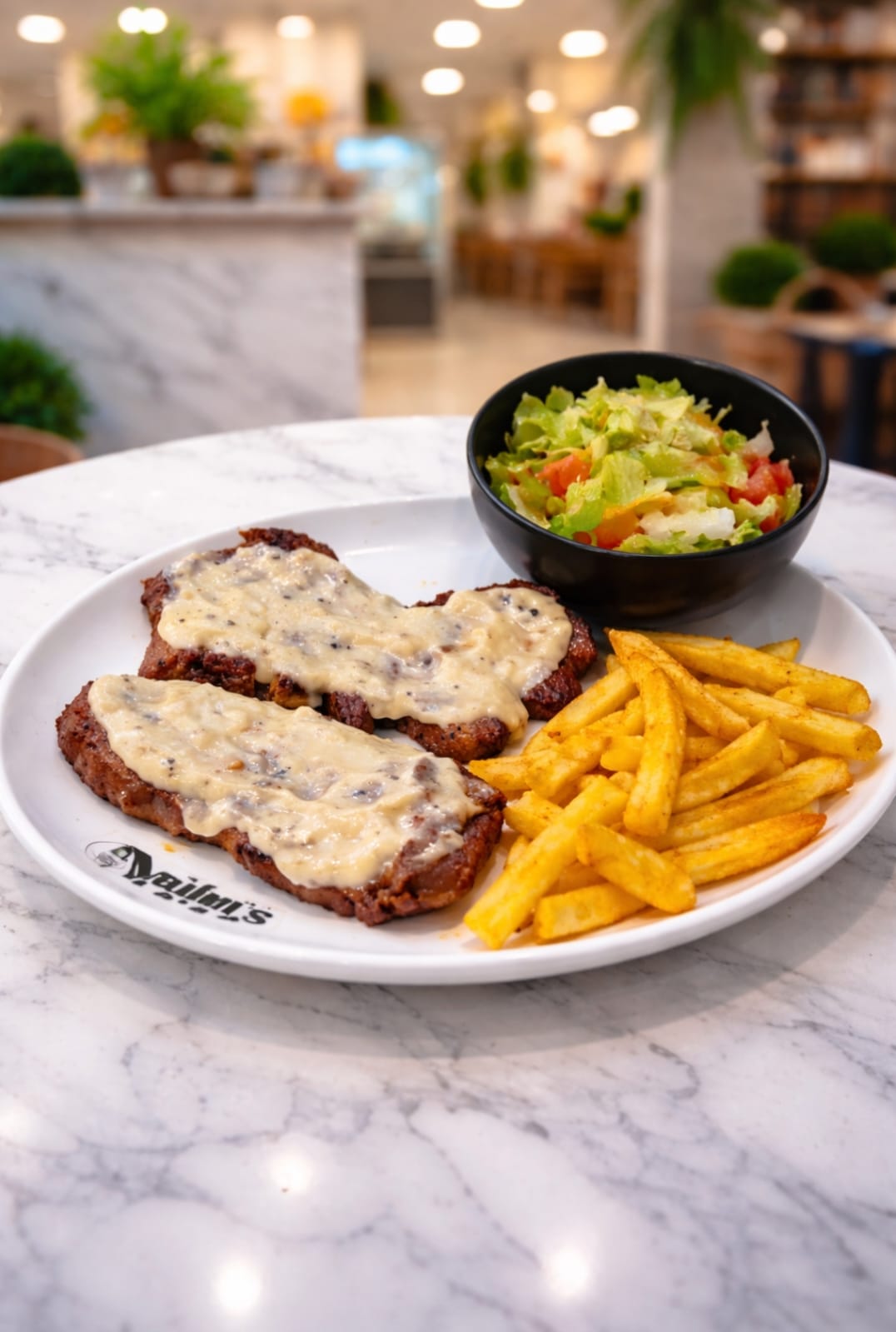 Steak in Pepper Sauce